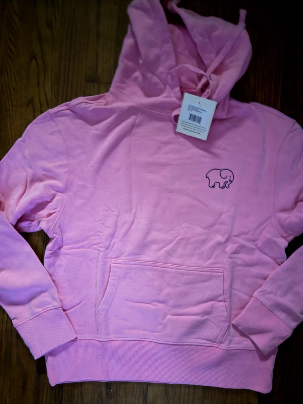 Ivory Ella Winter Sports HoodPink Elephant Logo Hoodie Sweatshirt - Women XS-NWT